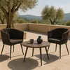 2er-Set Aluminium-Gartenstuhl HWC-N38, Outdoor Stuhl Produktbild-Vorschau 9