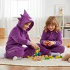 Onesie Kigurumi Pigiama Pokemon Gengar Travestimento Anteprima dell’immagine prodotto 4