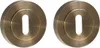 Ronde sleutelfolie GAMET PLT24-N-GAB-BL, met patine Productafbeelding-voorbeeld 1
