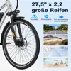 HITWAY BKU1 E Bike 27,5" x 2,2 Reifen Elektrofahrrad, 36V Produktbild-Vorschau 7