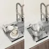 Edelstahl Küchenspüle 75 x 45 cm, große Einbauspüle, Produktbild-Vorschau 4