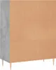 Bücherregal Betongrau 69,5x32,5x90 cm Holzwerkstoff Produktbild-Vorschau 6