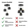 MasterLED Hängelampe – 3-flammig Metall – Schwarz Kupfer – Produktbild-Vorschau 5