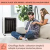 Klarstein Radiateur Electrique Mobile, Radiateur à Bain Voir les images du produit 7