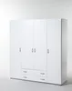 Schlafkontor Base Kleiderschrank Holzwerkstoff Dekorfolie 4 Produktbild-Vorschau 5