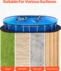 VEVOR Ovale Poolunterlage, 3,6x7,3 m, Bodenplane für Produktbild-Vorschau 6