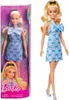 Barbiepuppe Fash.in blauem Kleid HYT93 /9 Produktbild-Vorschau 5