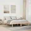 vidaXL Massivholzbett Extra Lang ohne Matratze 140x220 Produktbild-Vorschau 2