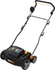 A product shot of a cordless lawn mower. Produktbild-Vorschau