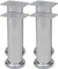 vidaXL 4 x pied de meuble pied de canapé pied de socle Voir les images du produit 3