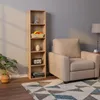 Regał Relaxdays, wys. x szer. x gł.: 132 x 32 x 24 cm, 5 Podgląd zdjęcia produktu 2