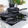 Sada granitových panvíc BLACK LINE, 3 ks, 20/24/28 cm Náhľad obrázku produktu 2