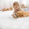 Hochflor Teppich Wohnzimmer 200x280 cm Creme 3,5 cm Flor Produktbild-Vorschau 4