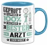 Arzt Geschenk Lustiger Spruch für Arzt Geschenkidee Bester Produktbild-Vorschau 1