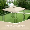 Pavillon-Ersatzdach Pavillondach Ersatzdach 360g/m² PVC Produktbild-Vorschau 5