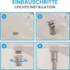 Bächlein Pop Up Ablaufgarnitur mit Überlauf für Waschbecken Produktbild-Vorschau 4