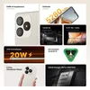 A collage of marketing images showcasing the features of a smartphone. Produktbild-Vorschau