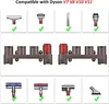 Wandhalterung Zubehörhalter für Dyson V7 V8 V10 V11 V15 Produktbild-Vorschau 3