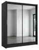 Schwebetürenschrank PARIS 160 cm mit Spiegel – Produktbild-Vorschau 1