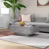 Tavolino da caffè grigio cemento 90x60x31 cm materiale a Anteprima dell’immagine prodotto 10