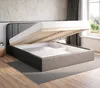 Gepolstertes Bett 160x200 Tokio mit Bettzeugbehälter Produktbild-Vorschau 2