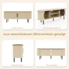 TV-Schrank mit Relief-Oberfläche, Spanplatte, ovaler Produktbild-Vorschau 5