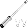 Barre d'haltère long VEVOR barre de traction chromée 120 cm Voir les images du produit 1