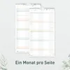 Familienplaner 4-spaltig 2026/2027 / 17 Monate / Blattgold Produktbild-Vorschau 4