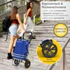 ELONEO Einkaufstrolley klappbar, Einkaufswagen mit Produktbild-Vorschau 6