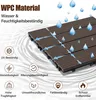 Aopunly WPC 11x Holzfliesen Terrassenfliesen á 30 x 30 x Produktbild-Vorschau 3