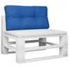 Palettenkissen Königsblau 70x40x12 cm Stoff Produktbild-Vorschau 3