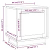 Nachttische 2 Stk. Braun Eichen-Optik 44x35x45 cm Produktbild-Vorschau 11
