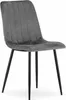 Sada stolu NP 120x80cm Craft Black + 4 židle LAVA šedé Náhled obrázku produktu 9