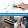 2 kusy nouzových kladiv na rozbití oken automobilů – černá Náhled obrázku produktu 5