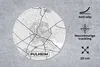 MuchoWow® Mauspad Mousepad Stadtplan - Deutschlandkarte - Produktbild-Vorschau 2