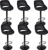 6er Set Barhocker aus Samt - Barstuhl Tresenhocker Produktbild-Vorschau 1