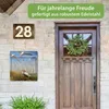 banjado Edelstahl Briefkasten mit Zeitungsfach mit Motiv Produktbild-Vorschau 3