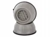 Two gray anti-vibration pads are stacked on top of each other against a white background. Anteprima dell’immagine prodotto