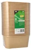 25 Verpackungsbecher, Pappe rechteckig 1000 ml 7,5 cm x Produktbild-Vorschau 2