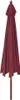 vidaXL Slunečník s dřevěným stožárem Bordeaux Red 400x273 Náhled obrázku produktu 5