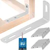 KOTARBAU® sada 100 nástenných konzol 90 x 35 x 15 mm Náhľad obrázku produktu 1