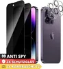 Anti-spia protezione dello schermo per iPhone 14 Pro Anteprima dell’immagine prodotto 1