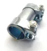 Rohrschelle Auspuff Endtopf Verbinder für Ø 40-43 mm-Rohre 125mm lang Schelle – Produktansicht Anteprima dell’immagine prodotto
