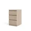 Commode Nada 3 tiroirs finition hickory. Voir les images du produit 2