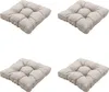 Madison Panama Sitzkissen – Beige – 47 x 47 x 10 cm – Produktbild-Vorschau 1