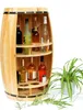 DanDiBo stojak na wino drewniana beczka na wino naturalne Podgląd zdjęcia produktu 6