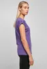 Build Your Brand Kurzarm-T-Shirt für Frauen Uapha lila S Produktbild-Vorschau 5
