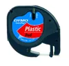DYMO LetraTag étiquettes ruban 12 mm x 4 m plastique rouge Voir les images du produit 8