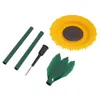 Vogelfutterstation Sonnenblume mit Ständer für Garten & Produktbild-Vorschau 4