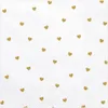 Servietten Herzen 33x33cm 20 Stück, weiß / gold Produktbild-Vorschau 1